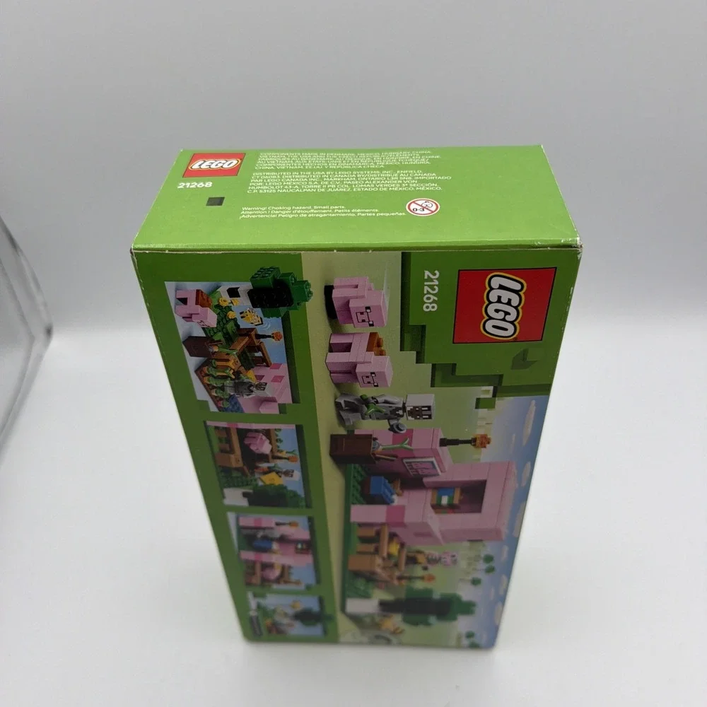 LEGO Minecraft Baby Pig House Playset Minifigures Toy 21268 Ages 7+